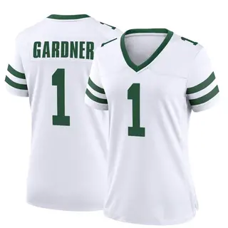 Sam Eguavoen Women's Nike White New York Jets Custom Game Jersey